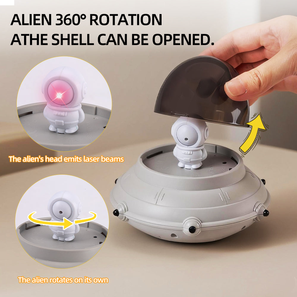 Cat Laser Toy,App Remote Control & Automatic Sensor Cat Interactive Toy,360° & 3 Laser Modes with USB Charging.Fun Toys for Indoor Cats & Kittens