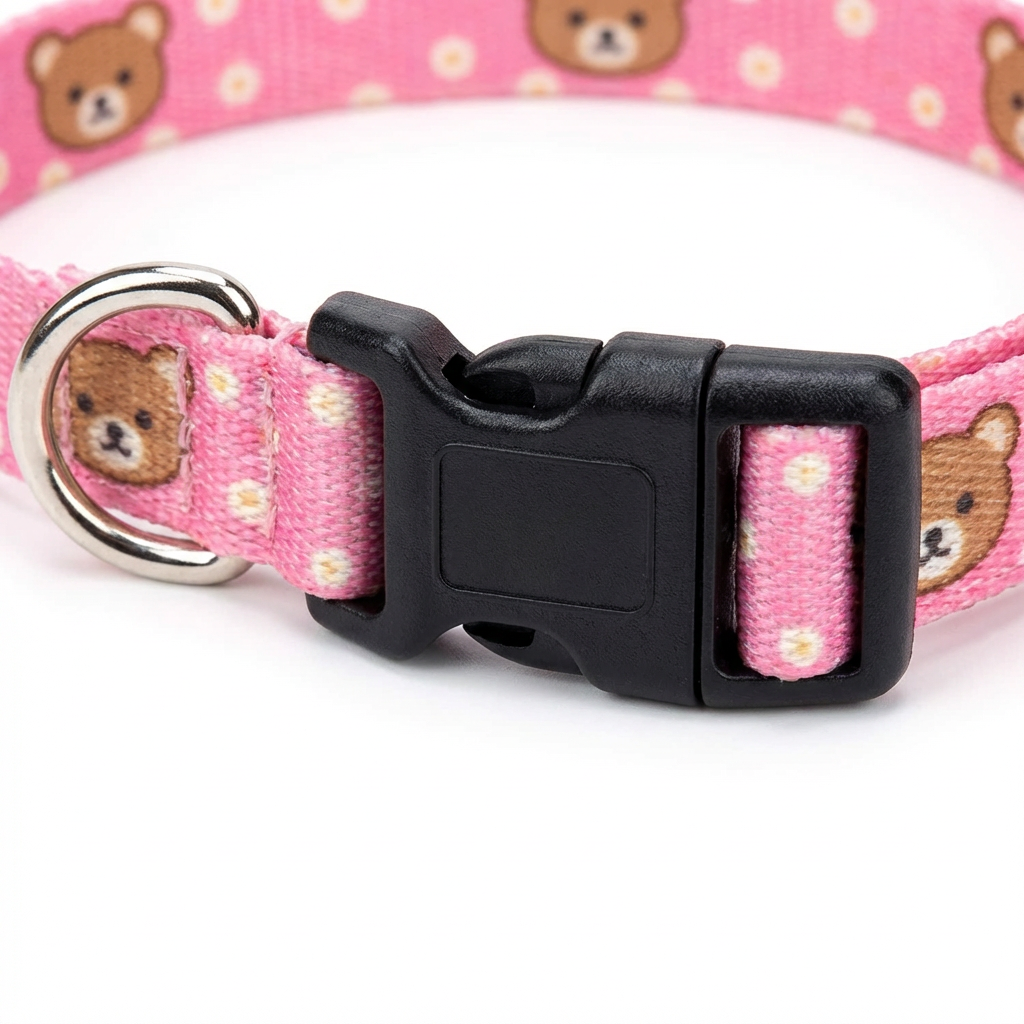 Custom Glow-in-the-Dark Knitted Collar, Personalized Pattern Pet Collar with Adjustable Fit, Quick-Release Buckle, Reinforced D-Ring, Soft Breathable Fabric for Small Medium Large Dogs（Free Shipping）